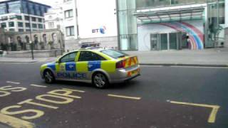 City of London Police Vauxhall Vectra [upl. by Haland]