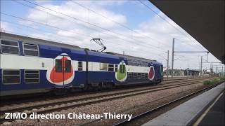 BONUS 4  QUELQUES TRAINS EN GARE DE CHELLESGOURNAY [upl. by Skipp]