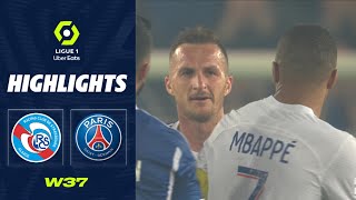 RC STRASBOURG ALSACE  PARIS SAINTGERMAIN 1  1  Highlights  RCSA  PSG  20222023 [upl. by Jaquenette]