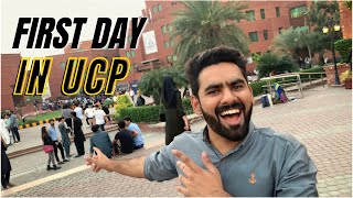 First Day In University  UCP  University Of Central Punjab Lahore [upl. by Unity]