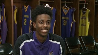 Carson Newsome Waukegan Basketball  Xfinity Prep Profile [upl. by Lebasy244]