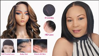 RECOOL Hair Review Is This The BEST Highlight Body Wave Wig [upl. by Novj907]