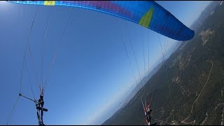 Parapente  Test FLOW Mystic S  EN C 2liner  Conditions turbulentes WO gonflage [upl. by Alekim229]