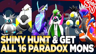 How to Get amp Shiny Hunt All 16 Paradox Pokemon in Scarlet and Violet [upl. by Kyriako]