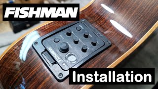 How to install Fishman preamp [upl. by Nedmac954]