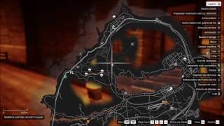 GTA V  Mount Chiliad Tunnel Location [upl. by Nauwaj560]