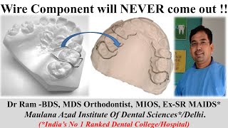 Modified ZigZag Retentive Arm of Adams amp Labial Bow I Ortho Wire Bending  Dr Ram MDS Orthodontist [upl. by Durante398]