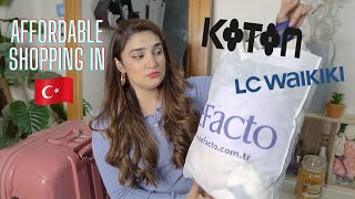 TURKEY SHOPPING HAUL  DeFacto Koton LC Waikiki [upl. by Arhat]