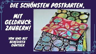 Die schönsten Postkarten mit Geldruck zaubern [upl. by Akerehs]