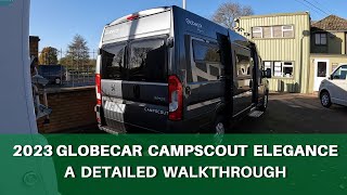 A 2023 Globecar Campscout Elegance  a detailed walkthrough  at Venture Caravans and Motorhomes [upl. by Coulombe345]