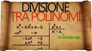 Divisione Tra Polinomi [upl. by Eiramyllek]