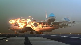 Tenerife Airport Disaster amp Linate Airport Disaster  KLM Pan Am crash 1977  SAS 686 Cessna crash [upl. by Ahseina]