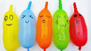 Making Slime with Funny Balloons  Satisfying Slime video [upl. by Trey]