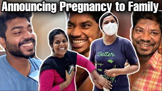 Telling Our Parents quotWE ARE PREGNANTquot  Emotional Pregnancy Announcement  Allu Loves Priya [upl. by Epilef]