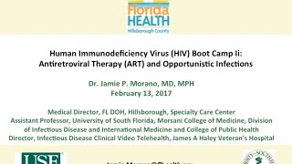 HIV Boot Camp 2 Antiretrovirals and Opportunistic Infections [upl. by Damarra216]