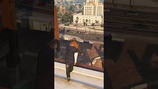 GTA 5 Shoving Pedestrians 25 shorts [upl. by Rentsch]