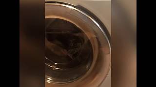 How to unlock door on Haier washer dryer combo model HLC1700AXS with code FC [upl. by Lilithe]