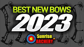 Shooting all the BEST NEW BOWS of 2023 at Sunrise Archery Fenton Michigan  The Rise Hunt [upl. by Oicatsana]