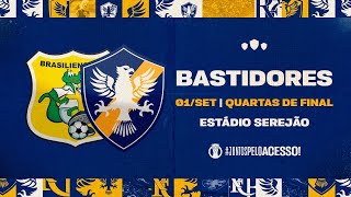 BASTIDORES RETRÔ X BRASILIENSE  BRASILEIRÃO SÉRIE D [upl. by Resiak]