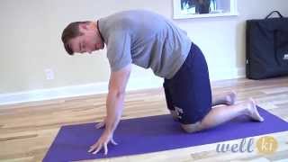 Mid Back Yoga Stretches amp Exercises Mobility Series  Wellki [upl. by Nazario]