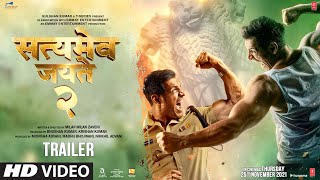 Satyameva Jayate 2 OFFICIAL TRAILER John Abraham Divya Khosla Kumar  Milap Zaveri  Bhushan K [upl. by Cott276]