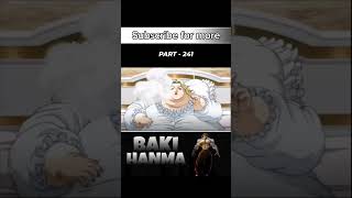 Baki Hanma season 1 part 241 shortvideo baki bakihanma anime viralvideo youtubeshorts trending [upl. by Giana]