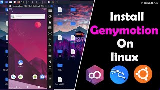 How to Install Genymotion on linux  2023 [upl. by Haimarej]