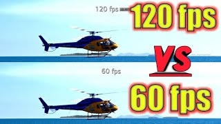 60 fps vs 120 fps Video Comparison  LG High Frame Rate [upl. by Marin473]