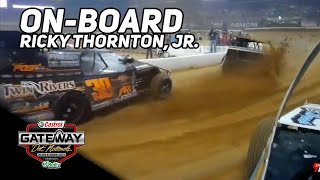 Ride Along With Ricky Thornton Jr In A Modified At The Castrol Gateway Dirt Nationals [upl. by Dorette]