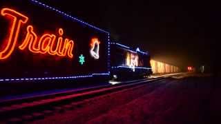 CP Holiday Train Departing Delanson NY 11272013 [upl. by Loy966]