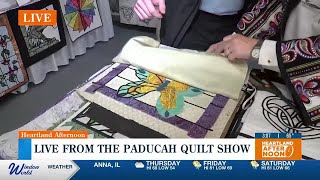 Whats on display at the Paducah Quilt Show [upl. by Remliw]