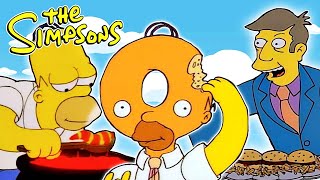 RECETAS ABSURDAS DE LOS SIMPSONS 3  JAMONES AL VAPOR 🤣 [upl. by Aisel923]