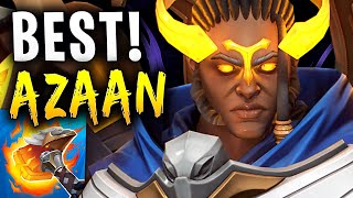 THE ONLY BUILD TALENT COMBO  Paladins Azaan Gameplay Build [upl. by Ardeha]