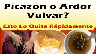 REMELDIOS CASEROS PARA PICAZON ARDOR VULVAR Como Quitar La Irritacion En Los Labios Genitales [upl. by Aiekahs]