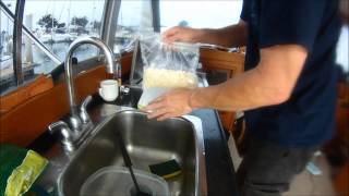 Seafood Chowder easy boat cooking [upl. by Jerroll]