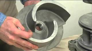 GormanRupp Super T Series Pump Maintenance Pt 8 Impeller Installation and Adjustmentavi [upl. by Lilhak]