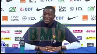 💬 Ibrahima Konaté interrogé sur le prochain match des Bleus contre Israël [upl. by Demetria]