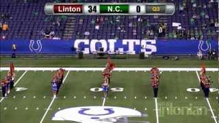 LintonStockton Marching Miner Band at Lucas Oil Stadium Half Time Show [upl. by Eniamret337]