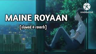 Maine Royaan SlowedReverb [upl. by Apple862]