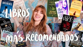 LOS 15 LIBROS QUE MÁS ME RECOMIENDAN [upl. by Helmut]