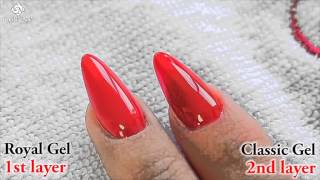 StepByStep Tutorial to Applying Crystal Nails Royal Gels  Official Crystal Nails Technique [upl. by Hutton641]