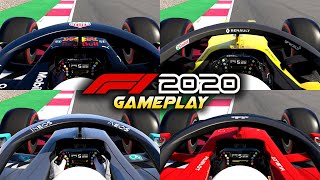 F1 2020 Gameplay RAW ENGINE SOUNDS  Mercedes Honda Renault amp Ferrari No Commentary [upl. by Loveridge60]