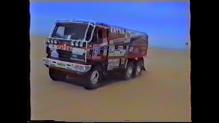 Tatra  Dakar 1988 unikátní záběry z kabiny [upl. by Zippel621]