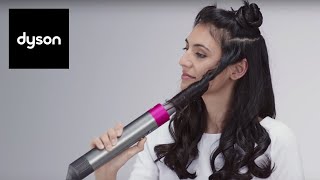 How to curl your hair with Coanda air using the Dyson Airwrap™ styler [upl. by Leva]