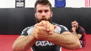 Reverse Grip Adjustment to Finish Arm In Guillotine Choke [upl. by Atikel]