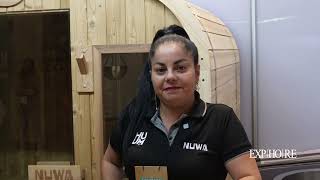 Saunas y calentadores  Nuwa Therapy [upl. by Eigla98]