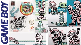 Tiny Toon Adventures 2 Montanas Movie Madness Game Boy  CampM Playthrough [upl. by Ahsael431]