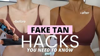 Best Fake Tan Routine At Home  Tanning Hacks You Need To Know Part 3 [upl. by Tawnya]