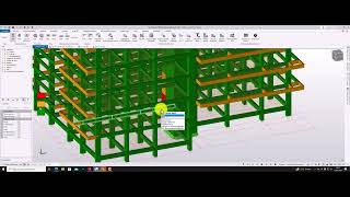 tutorial tekla structure designer 2024 batiment R10 en BA PART 3 [upl. by Griffis82]