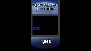 🔴 LIVE 🔴 DVD LOGO HITS CORNER [upl. by Teplitz]